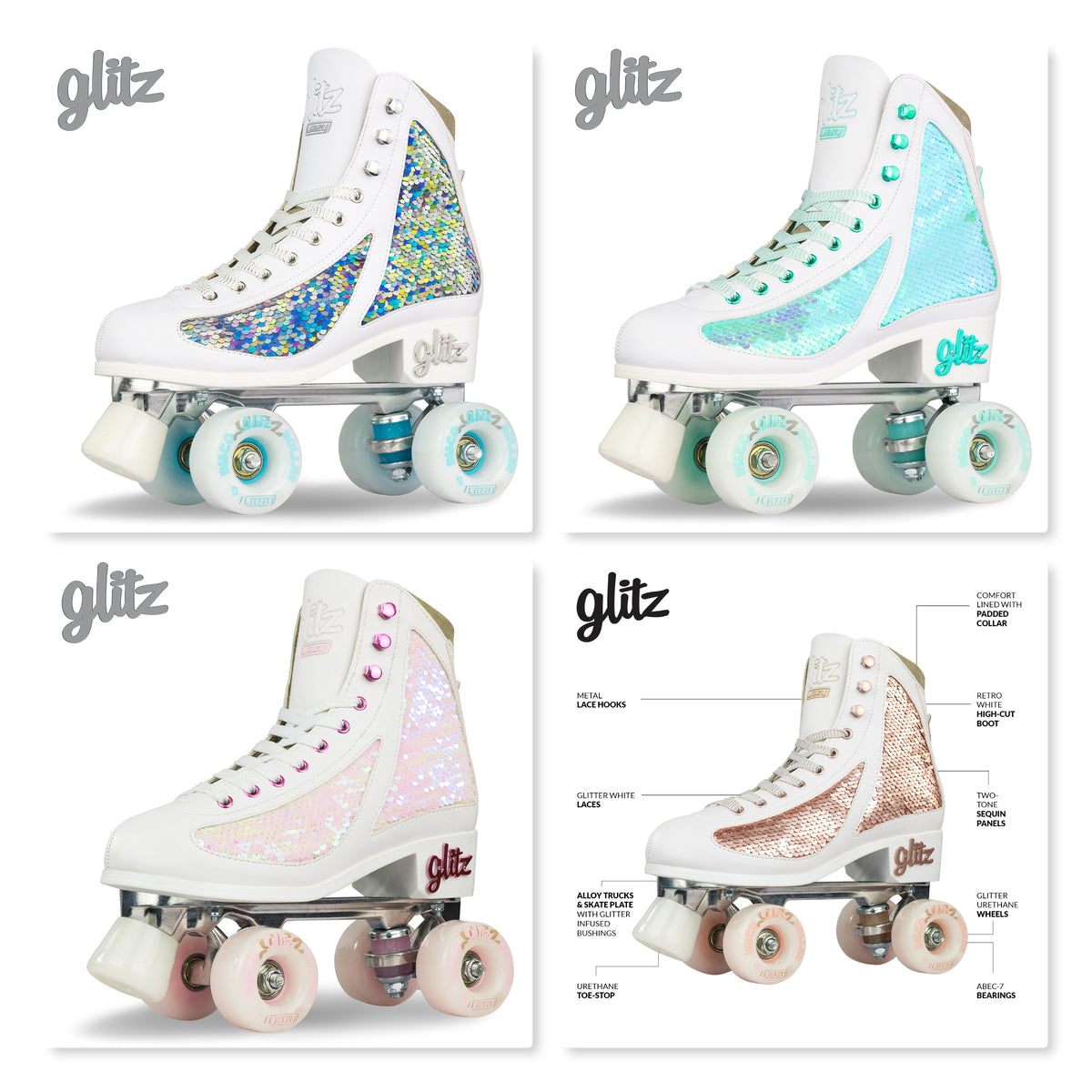 Deals Glitz Roller Skates