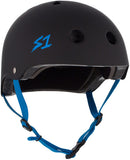 Lifer Helmet - Black with Coloured Straps