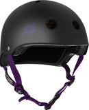 Lifer Helmet - Black with Coloured Straps