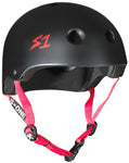 Lifer Helmet - Black with Coloured Straps