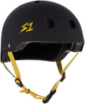 Lifer Helmet - Black with Coloured Straps